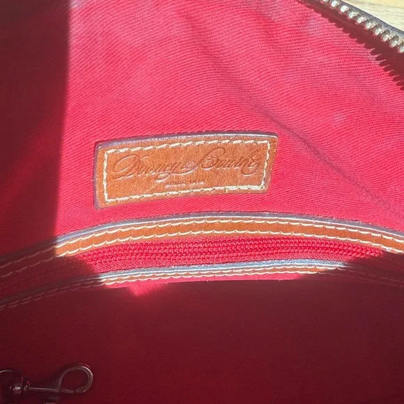 Dooney & Bourke Black and Brown Satchel - Picture 5 of 5